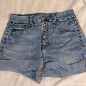 American Eagle Jean Shorts Blue